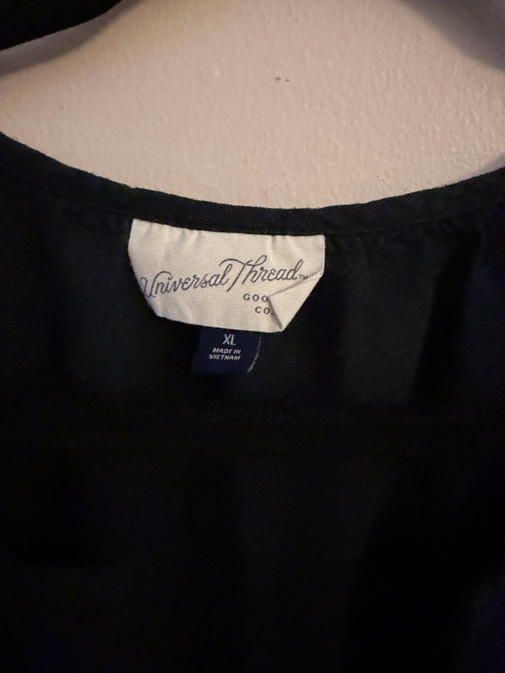 Women's Black mini dress - Picture 3 of 4